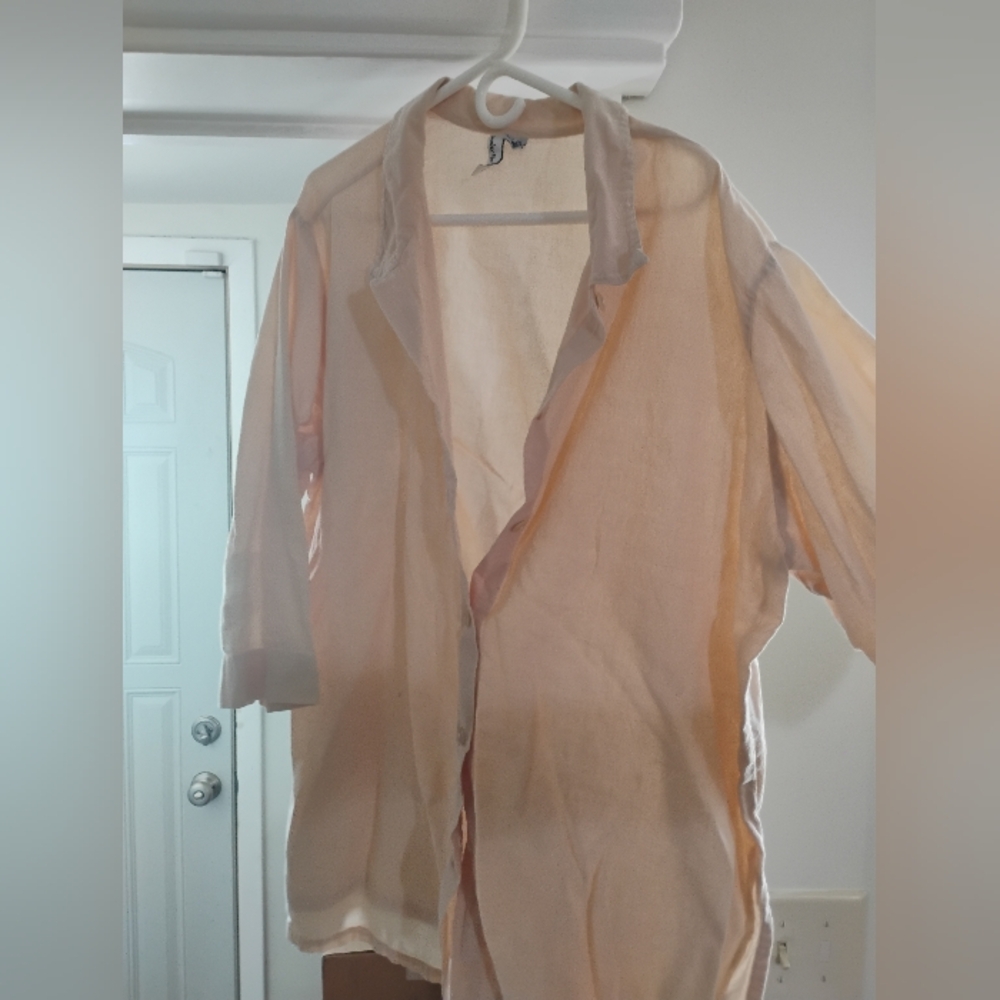 Cream Shirt - Small Marks
